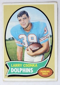 Larry Csonka Football Card
