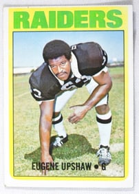 Eugene Upshaw TOPPS Football Card