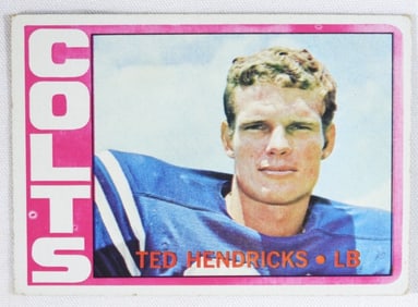 Ted Hendricks TOPPS Football Card