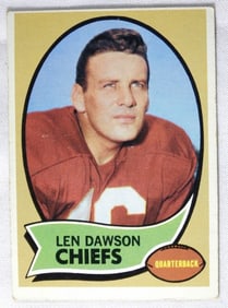 Len Dawson TOPPS Football Card
