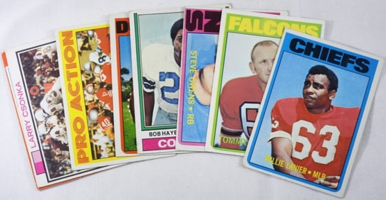 (8) TOPPS Football Cards