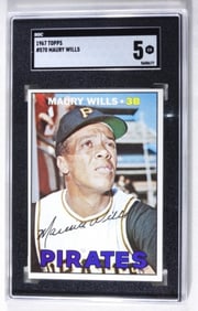 1967 TOPPS Maury Wills @570