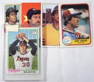 (5) Baseball Cards