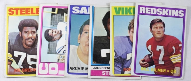 (6) TOPPS Football Cards