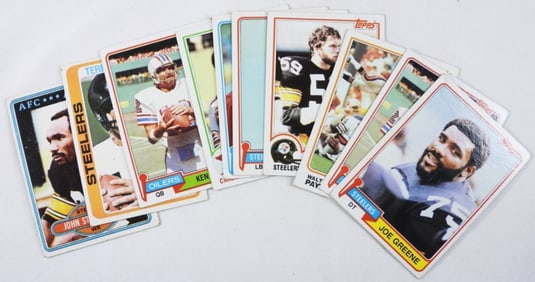 (10) TOPPS Football Cards