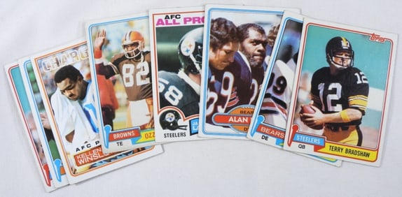 (8) TOPPS Football Cards