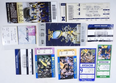 Mixed Lot Of Football Tickets