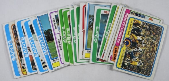 (20) TOPPS Football Cards