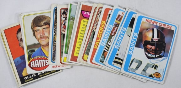 (20)) TOPPS Football Cards