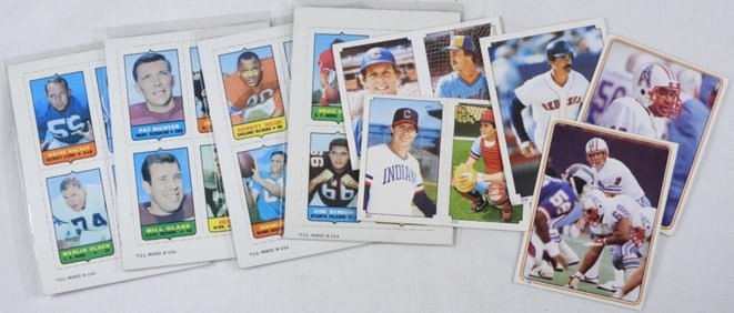 Multiple TOPPS Football Stickers