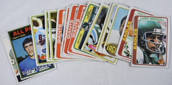 (20) TOPPS Football Cards
