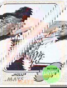 Willie Mays TOPPS Number 50