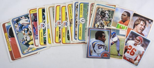 (20) Mixed Lot Of Football Cards