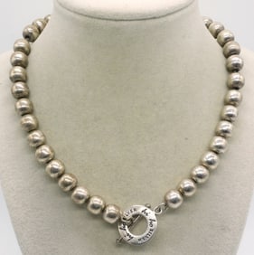 Hi Ho Silver 925 Beaded Necklace