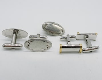 Sterling & 14k Vintage Men's Accessories