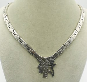 Incredible Taxco Mexico 925 Necklace