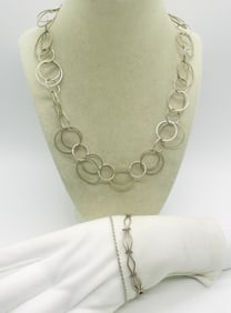 Fashion Sterling Necklace & Bracelets