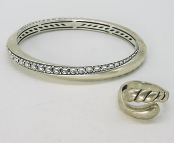 JAI by John Hardy 925 Hinged Bracelet