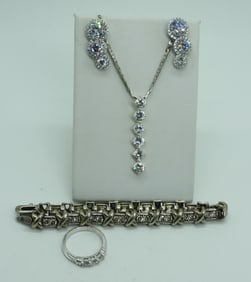 Bridal Style Sterling Set