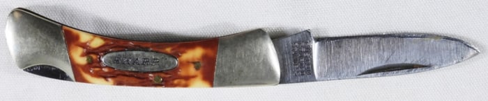 Sharp 100 B Single-Blade Pocket Knife
