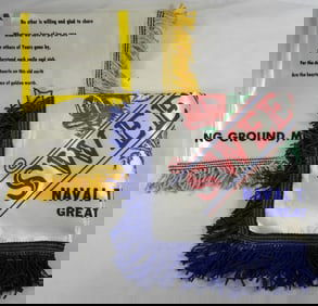 2) Naval & Army Pillow Cases