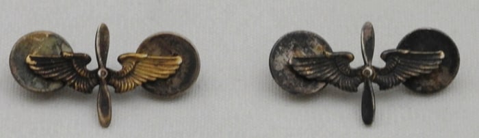 WWII USAAF Officer Collar Insignia