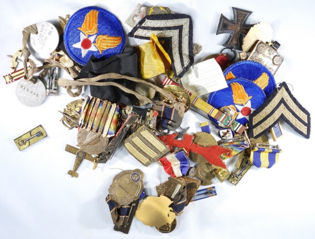 Mystery Bag Lot Of Badges & Pins: Various conditions