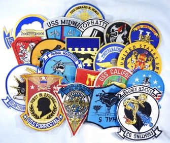 Navy Patches Lot