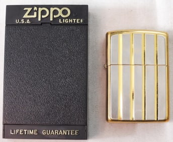 2012 Solid Brass Zippo, Sealed