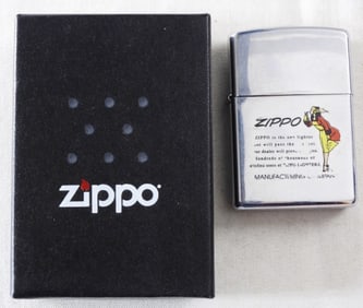 2006 Woman Zippo, Fired
