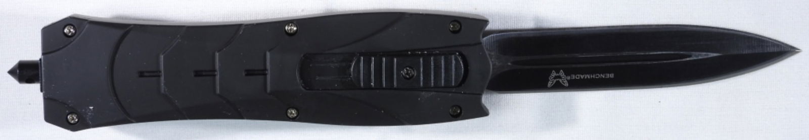 Bench made Spring Action Pocket Knife: With Window Breaker