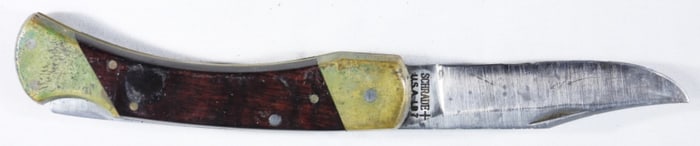 Schrade+ LB7 Lock-Back Pocket Knife