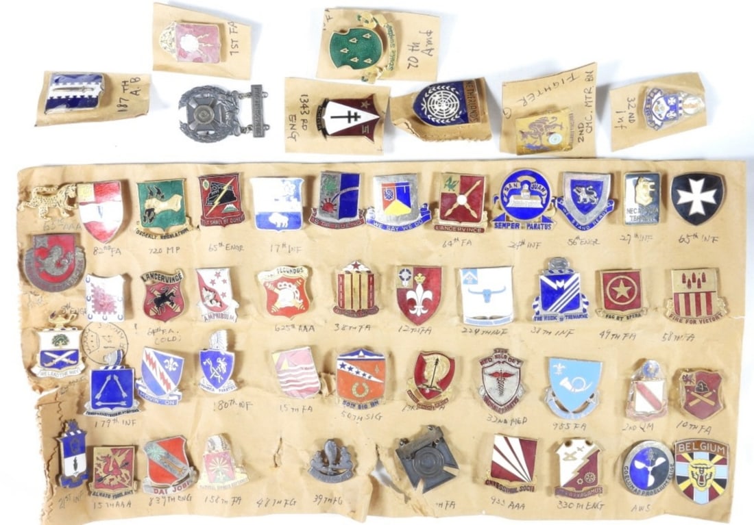 Various Military Pins (1 of 2)