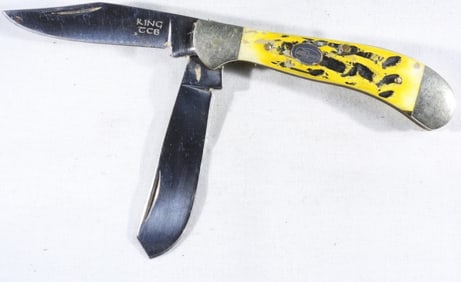 King TCB Two-Blade Pocket Knife