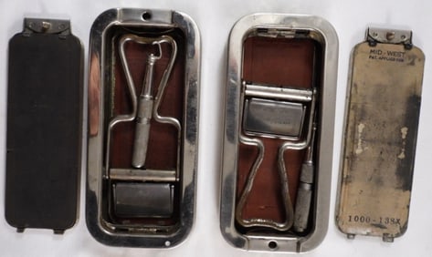 (2) Rolls Razor Strop Blade Sharpener