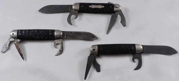 (3) Kamp-King Pocket Knives