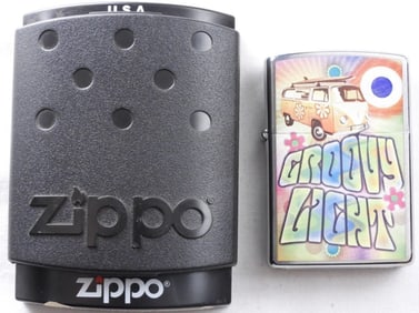 2008 Groovy Light Zippo, Sealed