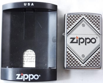 2013 Red & Black Design Zippo, Sealed