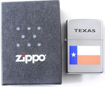 2014 Texas Flag Zippo, Sealed