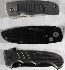 (3) Lock-Back Pock Knives
