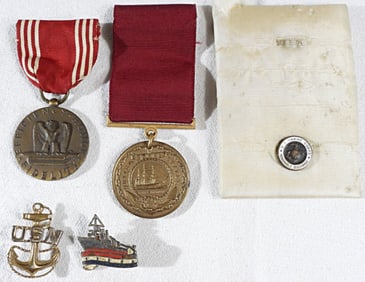 (5) Military Pins Mixed Lot