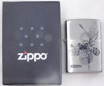 2014 Butterfly Zippo, Sealed