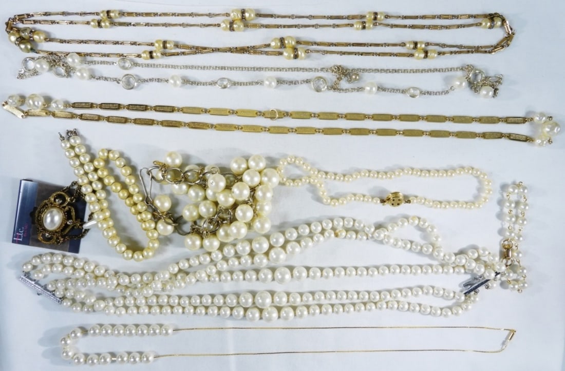 Faux Pearl Mixed Lot