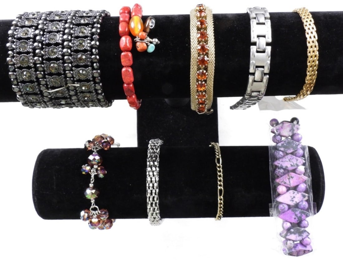 (9) Bracelets: Bid Vintage!