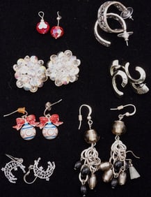 (7) Pairs of Earrings