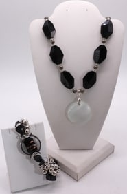 Black Bead Fashion Lot