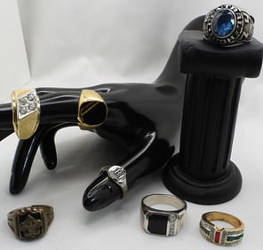 (7) Men's Rings