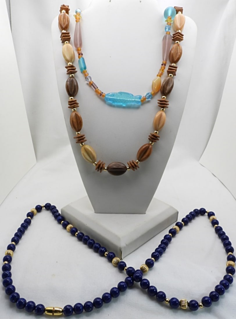 (3) Beaded Necklaces: Beautiful necklaces
