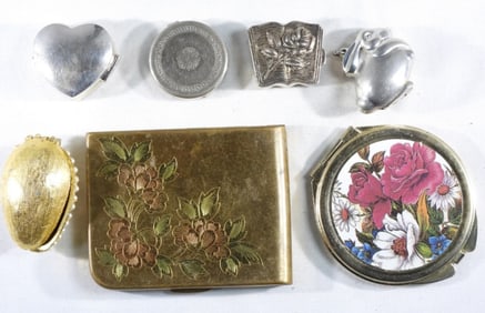 (7) Compacts & Pill Boxes