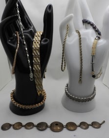 (10) Clasp & Stretch Bracelets